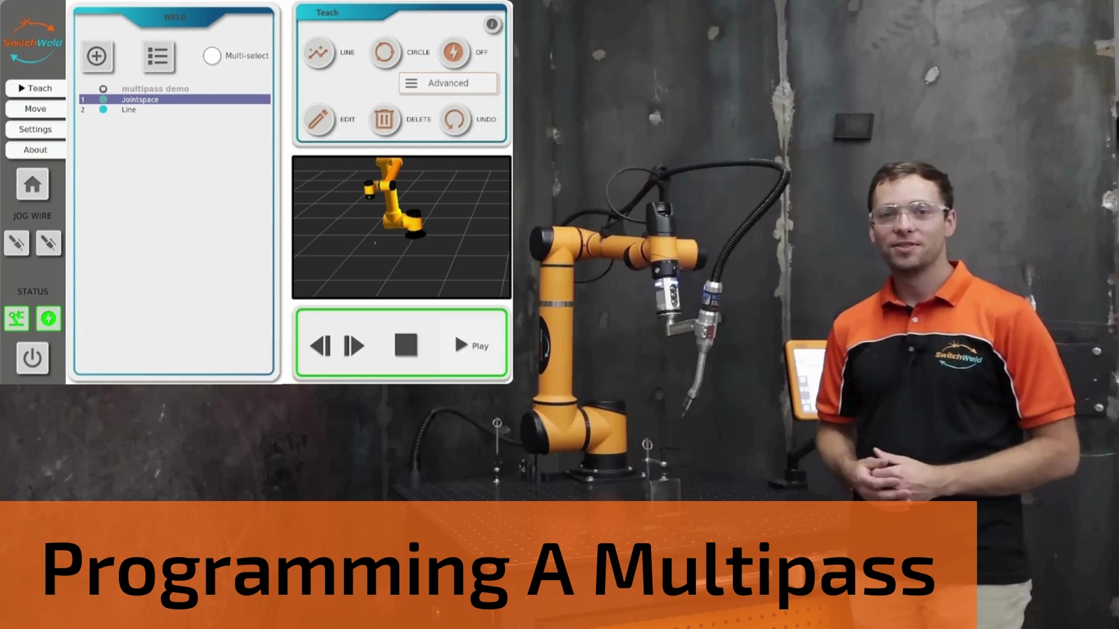 Programming a Multipass Tutorial - Switch Weld